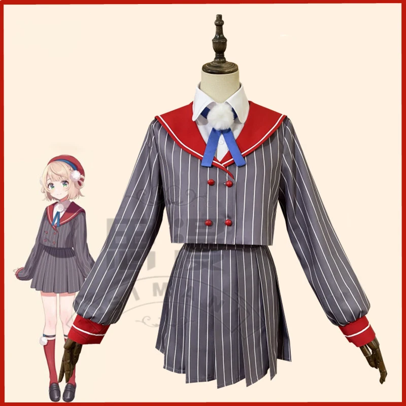 COS-KiKi Anime Vtuber Shigure Ui Game Suit Cosplay Costume Sweet Lovely Uniform Halloween Party Outfit Women Daily Clothing
COS-KiKi Anime Vtuber Shigure Ui Game Suit Cosplay Costume Sweet Lovely Uniform Halloween Party Outfit Women Daily Clothing