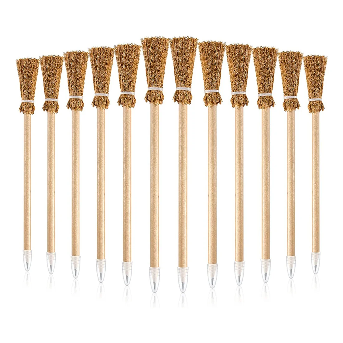 12 Pcs Witch Broom Pencils for Halloween Broomstick Ballpoint Pencils Halloween Party Favors Witch Broom Prop Writing
12 Pcs Witch Broom Pencils for Halloween Broomstick Ballpoint Pencils Halloween Party Favors Witch Broom Prop Writing