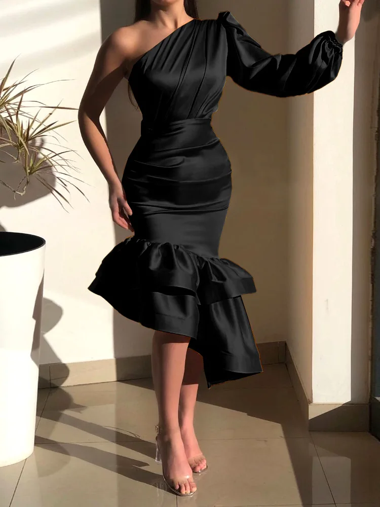Plus Size 2023 Summer Multicolor Optional Shoulder Diagonal Collar Dress Banquet Bag Hip Party Dress
Plus Size 2023 Summer Multicolor Optional Shoulder Diagonal Collar Dress Banquet Bag Hip Party Dress