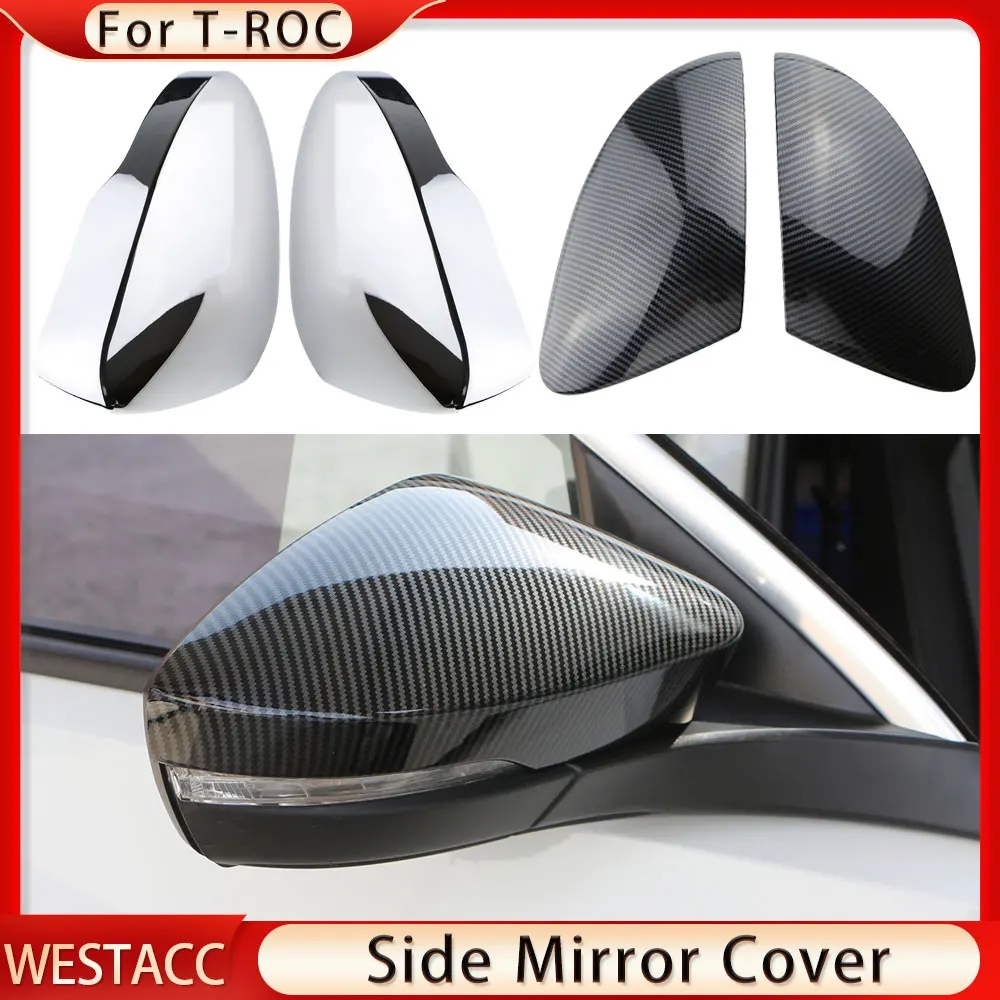 2Pcs Chrome Car Rearview Mirror Cover Trim for Volkswagen VW T-roc Troc 2018 2019 2020 2021 Side Mirror Sticker Accessories
2Pcs Chrome Car Rearview Mirror Cover Trim for Volkswagen VW T-roc Troc 2018 2019 2020 2021 Side Mirror Sticker Accessories