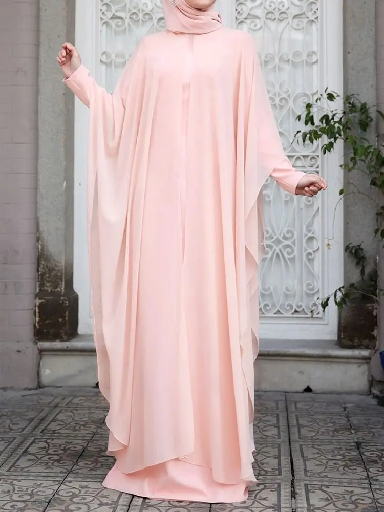 2pcs Women Long Sleeve Dress Party Muslim Kaftan Abaya Maxi Dresses ZANZEA Fashion Summer Long Sundress Ramadan Hijab Vestido
2pcs Women Long Sleeve Dress Party Muslim Kaftan Abaya Maxi Dresses ZANZEA Fashion Summer Long Sundress Ramadan Hijab Vestido