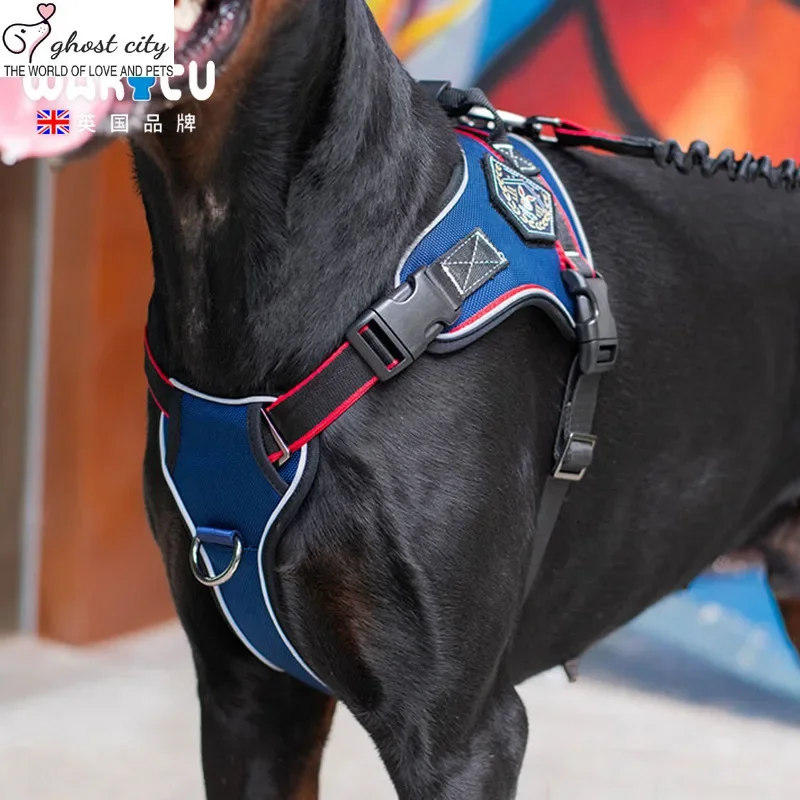 Wakytu British Dog Chest Harness Leash Vest Type Harness Explosion-proof Punch Large Dog Walking Dog Leash
Wakytu British Dog Chest Harness Leash Vest Type Harness Explosion-proof Punch Large Dog Walking Dog Leash