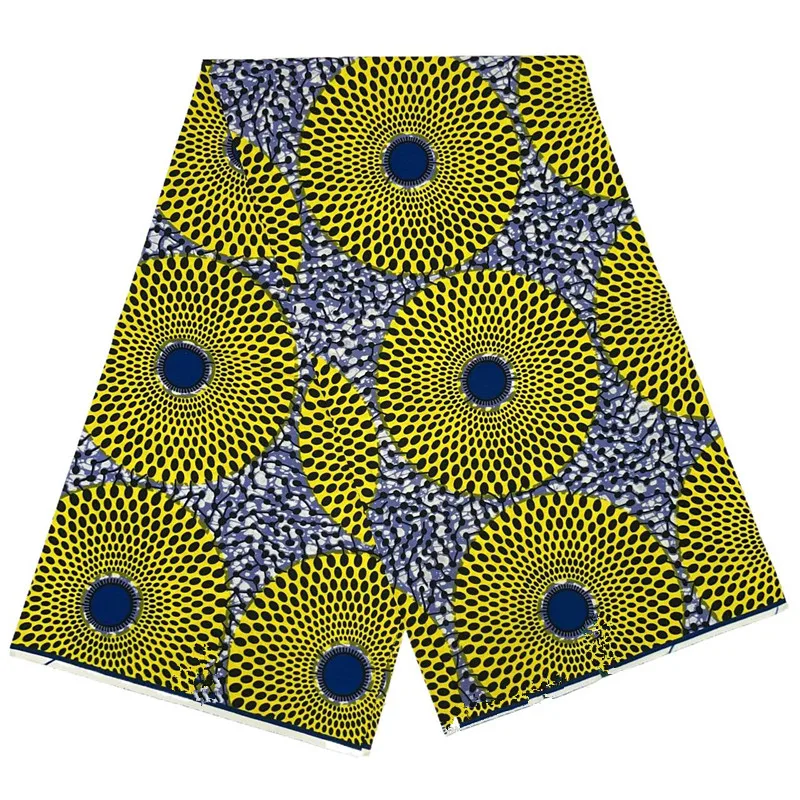 Real African 100% Cotton Veritable Wax Ankara Print Fabric Textile For Dress Dutch Dye Block For Fabrics 6 Yards Sewing
Real African 100% Cotton Veritable Wax Ankara Print Fabric Textile For Dress Dutch Dye Block For Fabrics 6 Yards Sewing