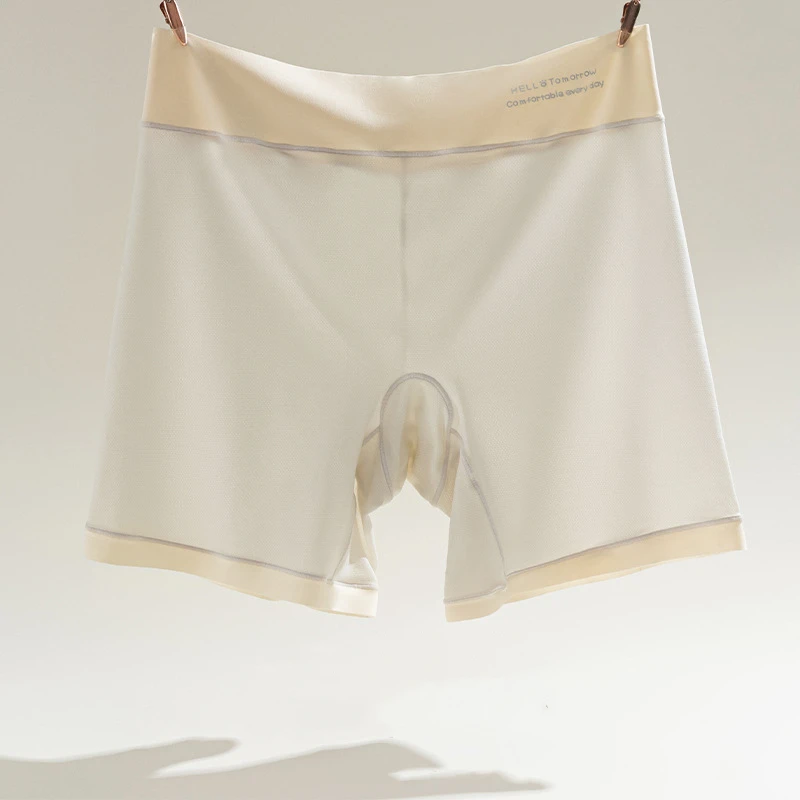 Silk Seamless Underwear Women's Boxer Shorts Ladies Panties Safety Pants Soild Female Mid-Waist Lingerie Panty
Silk Seamless Underwear Women's Boxer Shorts Ladies Panties Safety Pants Soild Female Mid-Waist Lingerie Panty