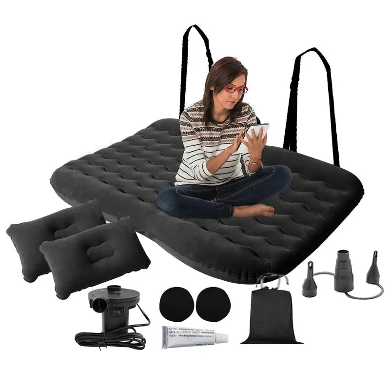 Car Inflatable Bed Portable Soft Air Mattress With Air Pump Back Seat Bed Sleeping Bed For Car Travel Camping Auto Accessories
Car Inflatable Bed Portable Soft Air Mattress With Air Pump Back Seat Bed Sleeping Bed For Car Travel Camping Auto Accessories