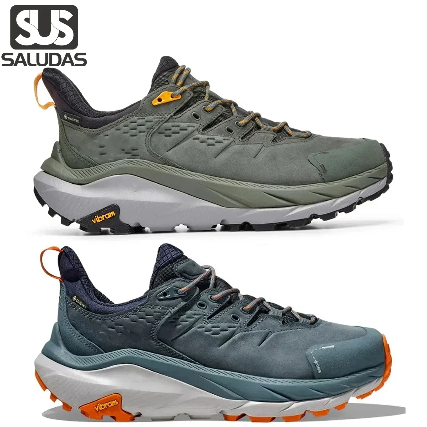 

SALUDAS Male Sneakers KAHA 2 GTX Low Top Hiking Shoes Men Trail Running Shoes Outdoor Mountain Camping Waterproof Trekking Shoes