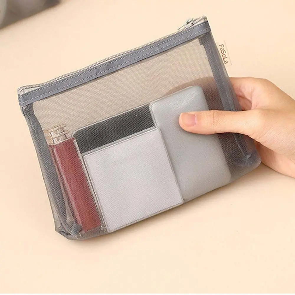 Transparent Simple Travel Necessary Fashion Mesh Lipstick Bag Makeup Bag Cosmetic Cases Storage Bag
Transparent Simple Travel Necessary Fashion Mesh Lipstick Bag Makeup Bag Cosmetic Cases Storage Bag