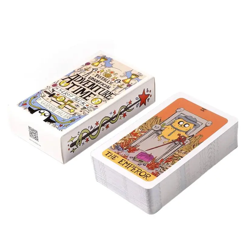 Tarot Decks Future Telling English Version Adventure Oracle Cards for Divination Table Board Game Party Supplies Gifts
Tarot Decks Future Telling English Version Adventure Oracle Cards for Divination Table Board Game Party Supplies Gifts