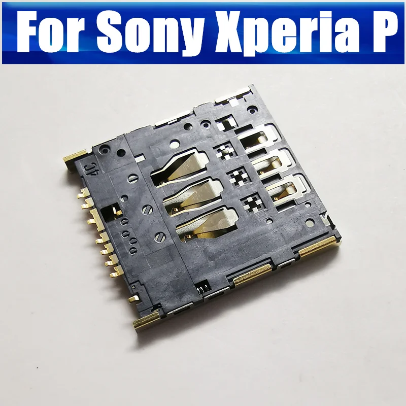 

Sim Card Socket For Sony Xperia P LT22i LT22 LT30 LT30i LT30p SIM Card Reader Slot Holder Adapter Connector Replacement Parts