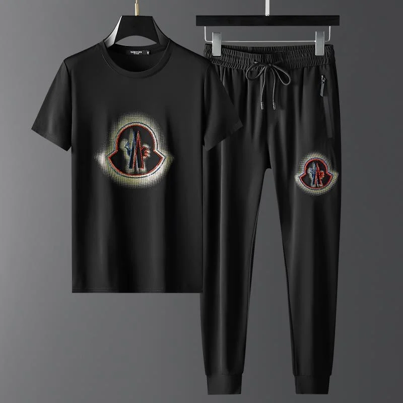 Luxury brand Quick drying ice wire hot drilling high-end suit men's casual sports fashion versatile clothes summer breathable
Luxury brand Quick drying ice wire hot drilling high-end suit men's casual sports fashion versatile clothes summer breathable