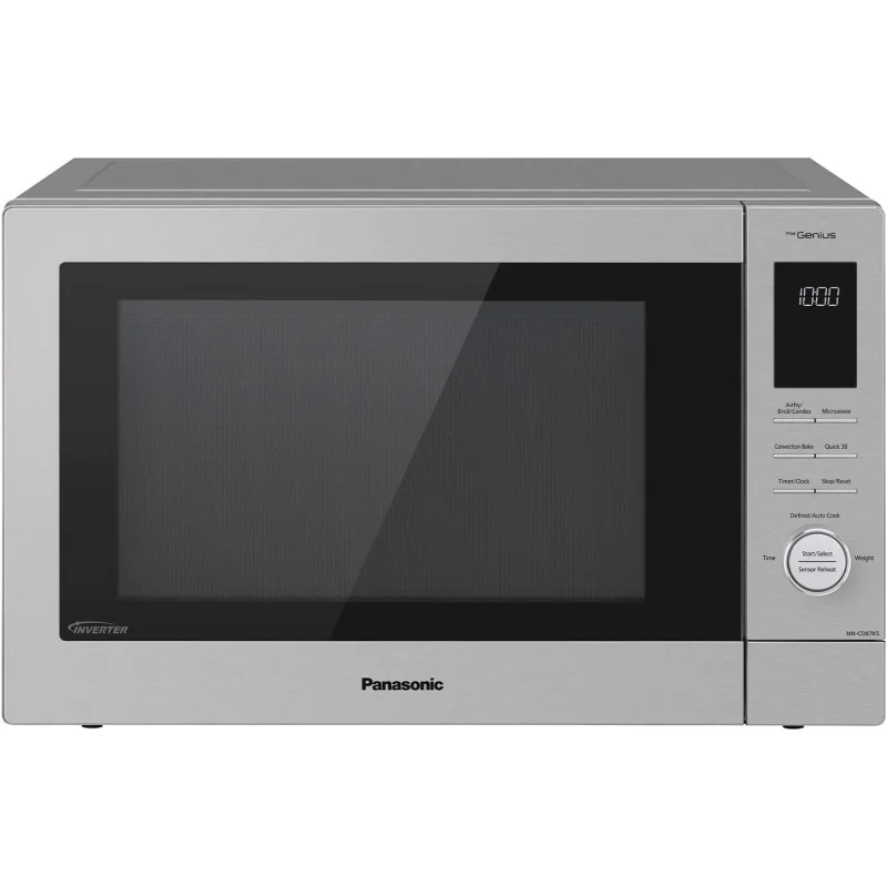4-in-1 1000W Microwave Oven with Air Fryer, Convection Bake, Broiler, Inverter - 1.2 cu ft, Stainless Steel
4-in-1 1000W Microwave Oven with Air Fryer, Convection Bake, Broiler, Inverter - 1.2 cu ft, Stainless Steel