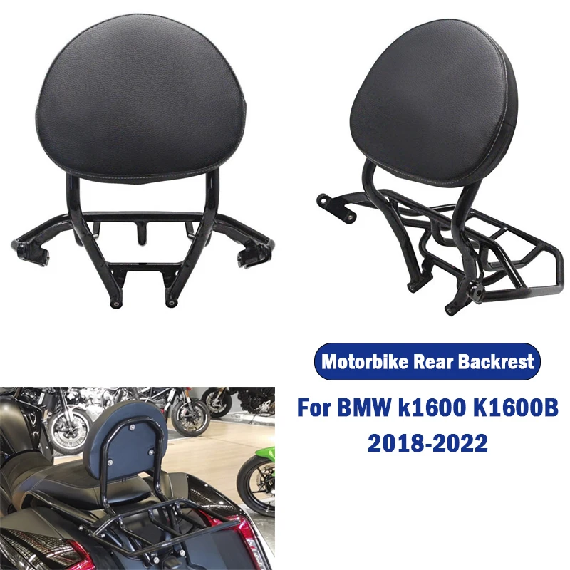 

Motorcycle Accessories Rear Luggage Rack Backrest For BMW K1600B K1600 Bagger 2018 2019 2020 2021 2022 2023 Sissy Bar