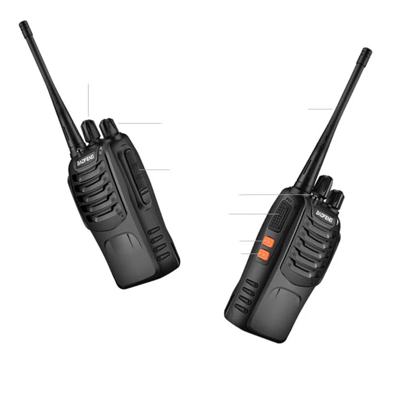 BF-888S Walkie Talkie 888s UHF 5W 400-470MHz BF888s BF 888S H777 Long Range Two Way Radio For hunting hotel
BF-888S Walkie Talkie 888s UHF 5W 400-470MHz BF888s BF 888S H777 Long Range Two Way Radio For hunting hotel
