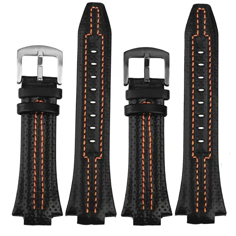Genuine Leather Watch Straps compatible con for Seiko sportura SNL029P2 SNL021P1 SNA595P2 SNL017P1 Watchband 15X27MM Bracelet
Genuine Leather Watch Straps compatible con for Seiko sportura SNL029P2 SNL021P1 SNA595P2 SNL017P1 Watchband 15X27MM Bracelet