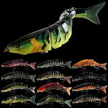 1PCS Knotty Fish Gear Bionic Multi-Section Swimming Hard Bait Wobbler Rotating Trolling Pike Carp Crank Lure Fishing Tool
1PCS Knotty Fish Gear Bionic Multi-Section Swimming Hard Bait Wobbler Rotating Trolling Pike Carp Crank Lure Fishing Tool