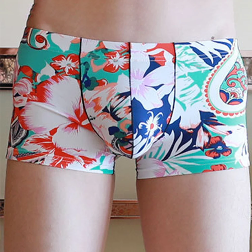 Men Printed Boxer Briefs Male U-convex Pouch Underpants Man Leopared Panties Man's Sexy Underwear Floral Boxer Shorts
Men Printed Boxer Briefs Male U-convex Pouch Underpants Man Leopared Panties Man's Sexy Underwear Floral Boxer Shorts