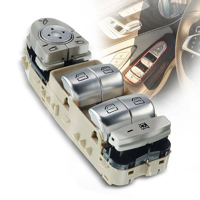 Переключатель главного стеклоподъемника передний левый для Mercedes-Benz C300 GLC300 GLC43 C43 C63 W205 S205 C253 2015-2018 A2059056811
Переключатель главного стеклоподъемника передний левый для Mercedes-Benz C300 GLC300 GLC43 C43 C63 W205 S205 C253 2015-2018 A2059056811