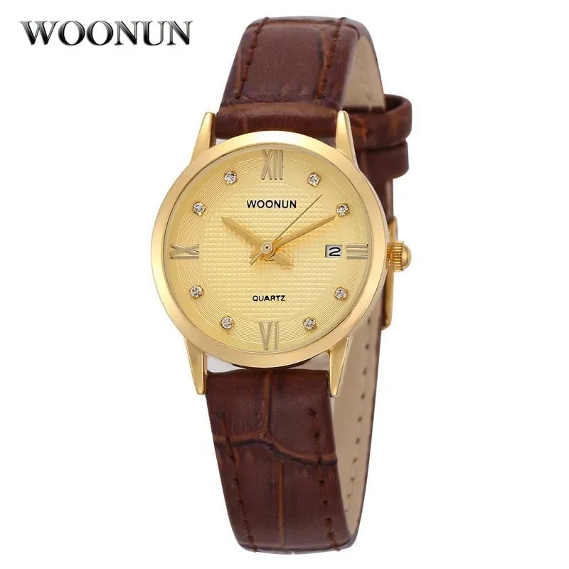 Women Quartz Watch Classic Round Dial Diamond Watches Ladies Luxury Simple Fashion Wristwatch Black Gold Fashion Vintage Clock
Women Quartz Watch Classic Round Dial Diamond Watches Ladies Luxury Simple Fashion Wristwatch Black Gold Fashion Vintage Clock