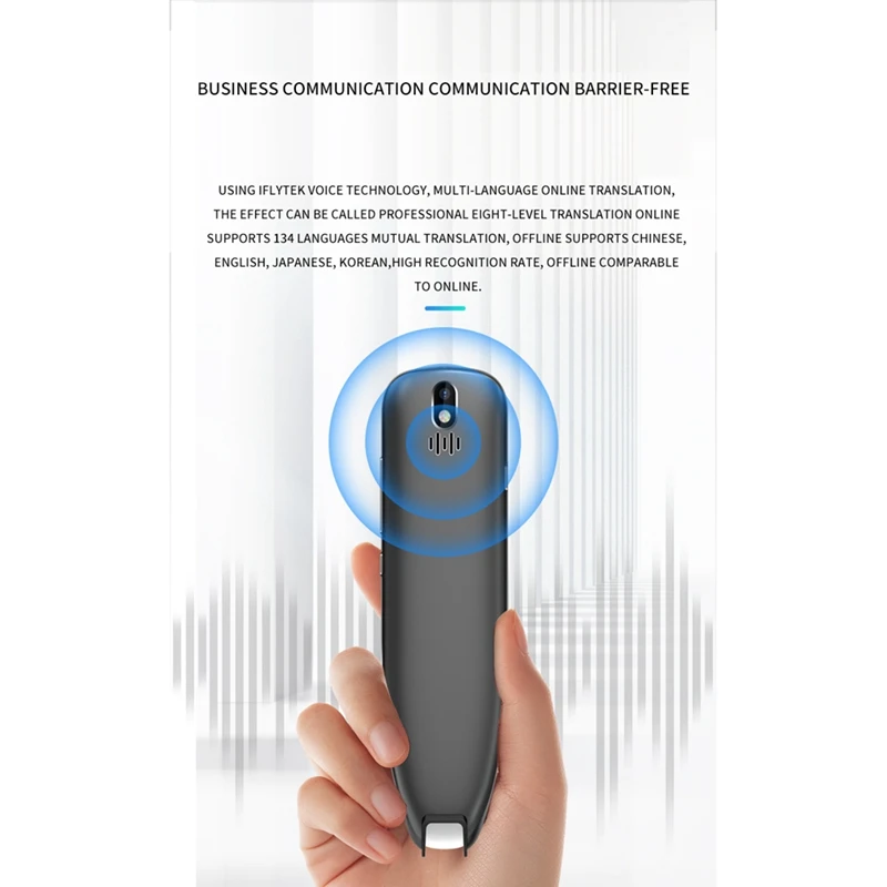 1Set Smart Voice Scan Translator Pen Offline Translation Real Time Language Translator
1Set Smart Voice Scan Translator Pen Offline Translation Real Time Language Translator