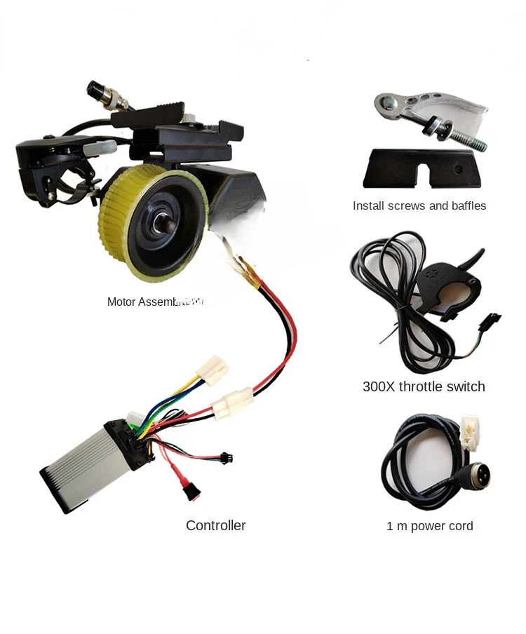 DIY Bicycle Booster Electric Modification Mountain Bike Riding Device Motor Clutch Controller
DIY Bicycle Booster Electric Modification Mountain Bike Riding Device Motor Clutch Controller