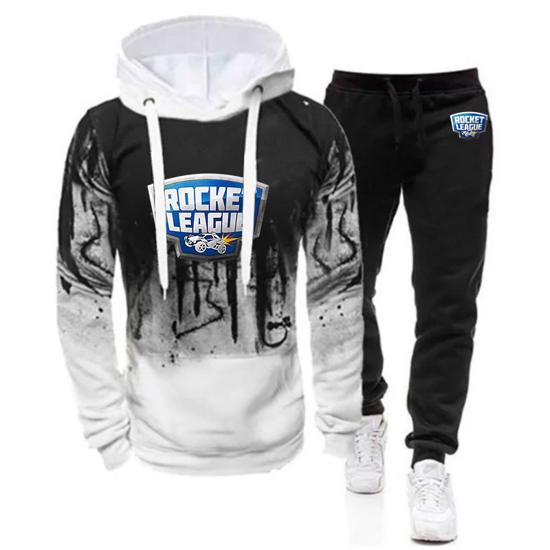 Rocket League 2023 New Man Long Sleeves Gradient Color Hoodies Casual Pullover Tops Sweatpant+Sports Hip Hop Men Two Pieces Suit
Rocket League 2023 New Man Long Sleeves Gradient Color Hoodies Casual Pullover Tops Sweatpant+Sports Hip Hop Men Two Pieces Suit