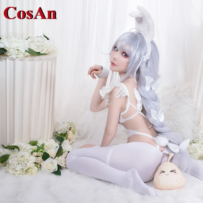 

CosAn Game Azur Lane MNF Le Malin Cosplay Costume Sweet Lovely Bunny Girl Uniform Female Activity Party Role Play Clothing