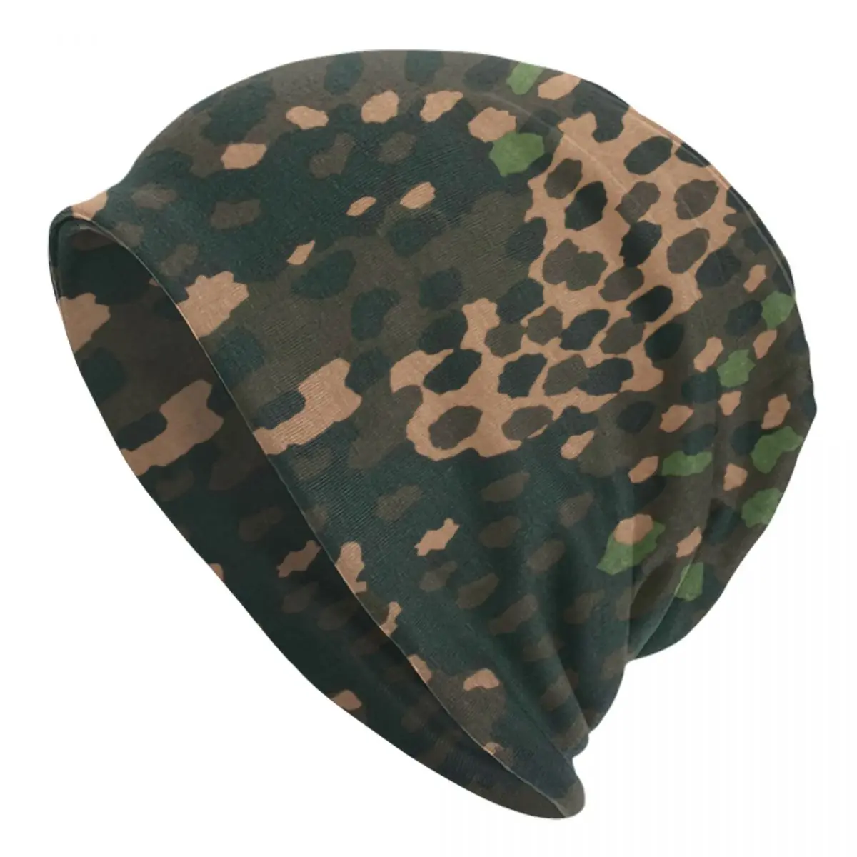 

Pea Dot Camo Camouflage Skullies Beanies Caps Unisex Streetwear Winter Warm Knitting Hat Adult Military Army Bonnet Hats