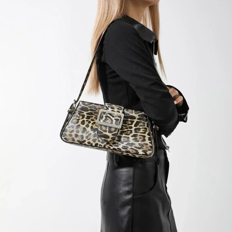Leopard Print Underarm Bag Women's Bag 2024 New Niche Light Luxury Handbag Personality Western Style Women Shoulder Bag
Leopard Print Underarm Bag Women's Bag 2024 New Niche Light Luxury Handbag Personality Western Style Women Shoulder Bag