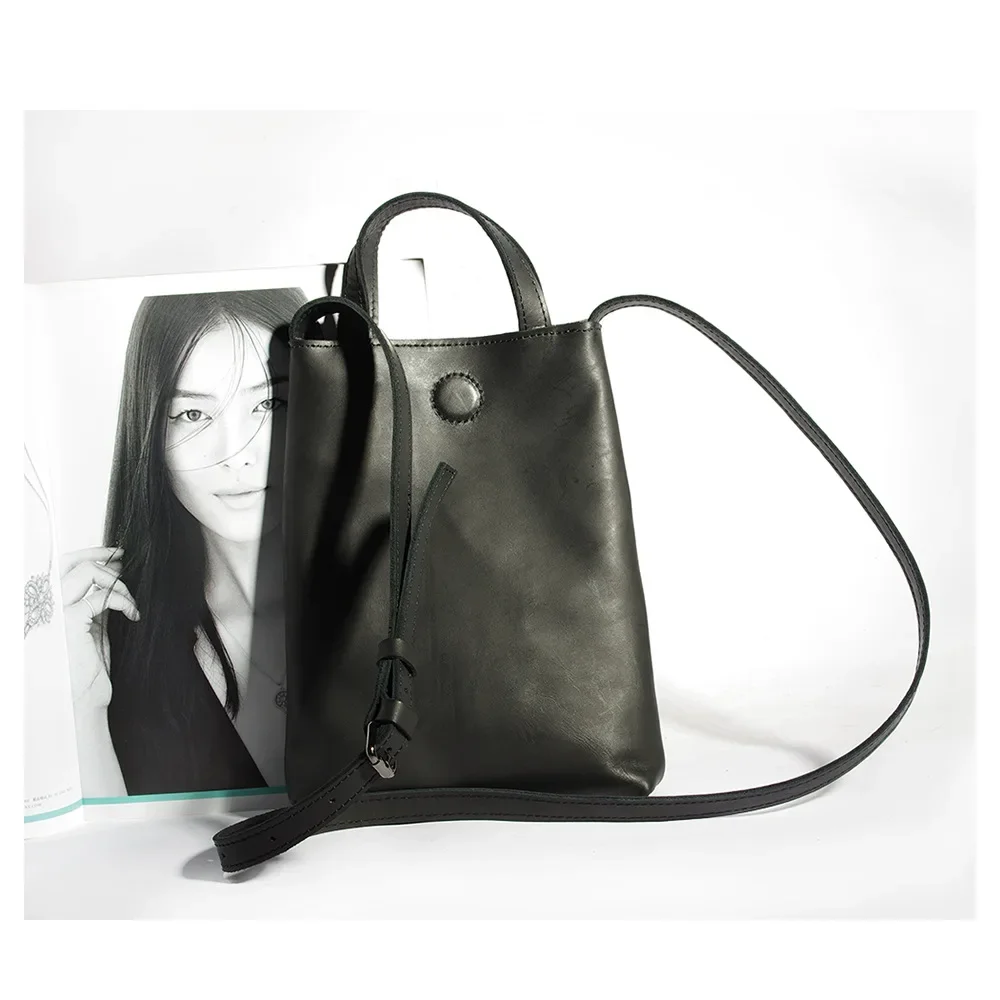 Tote Bag Vintage MINI HANDBAG BAG Hand Crafted Black KANETAKA Leather Tote Bag Handbags for Women
Tote Bag Vintage MINI HANDBAG BAG Hand Crafted Black KANETAKA Leather Tote Bag Handbags for Women