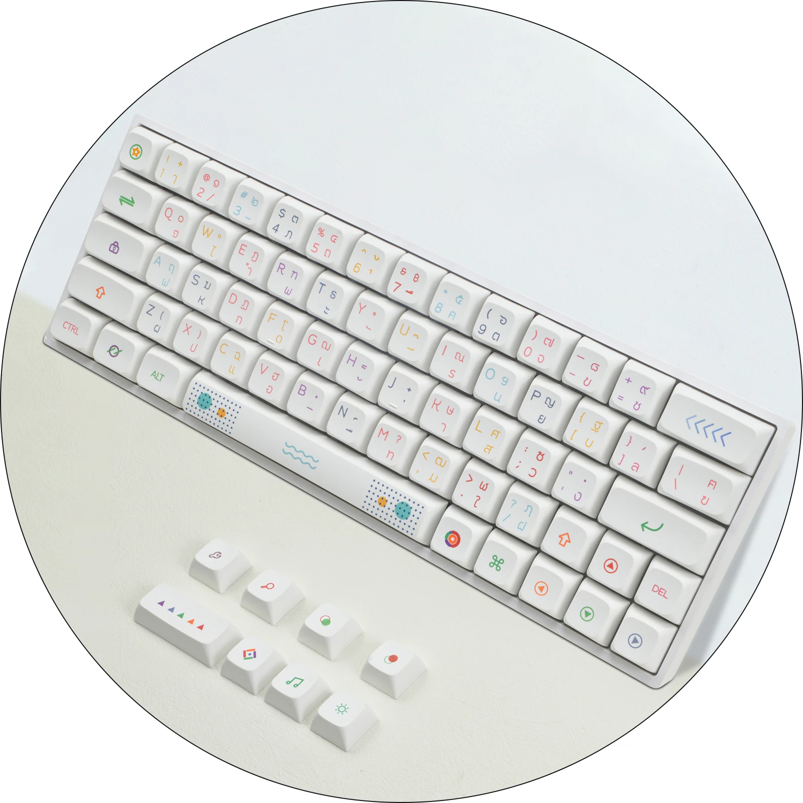 Thai Keycaps PBT XDA Profile Cute Anime Neon Light DYE-SUB Backlit Gaming White 127 Key Caps For Cherry MX Mechanical Keyboard
Thai Keycaps PBT XDA Profile Cute Anime Neon Light DYE-SUB Backlit Gaming White 127 Key Caps For Cherry MX Mechanical Keyboard