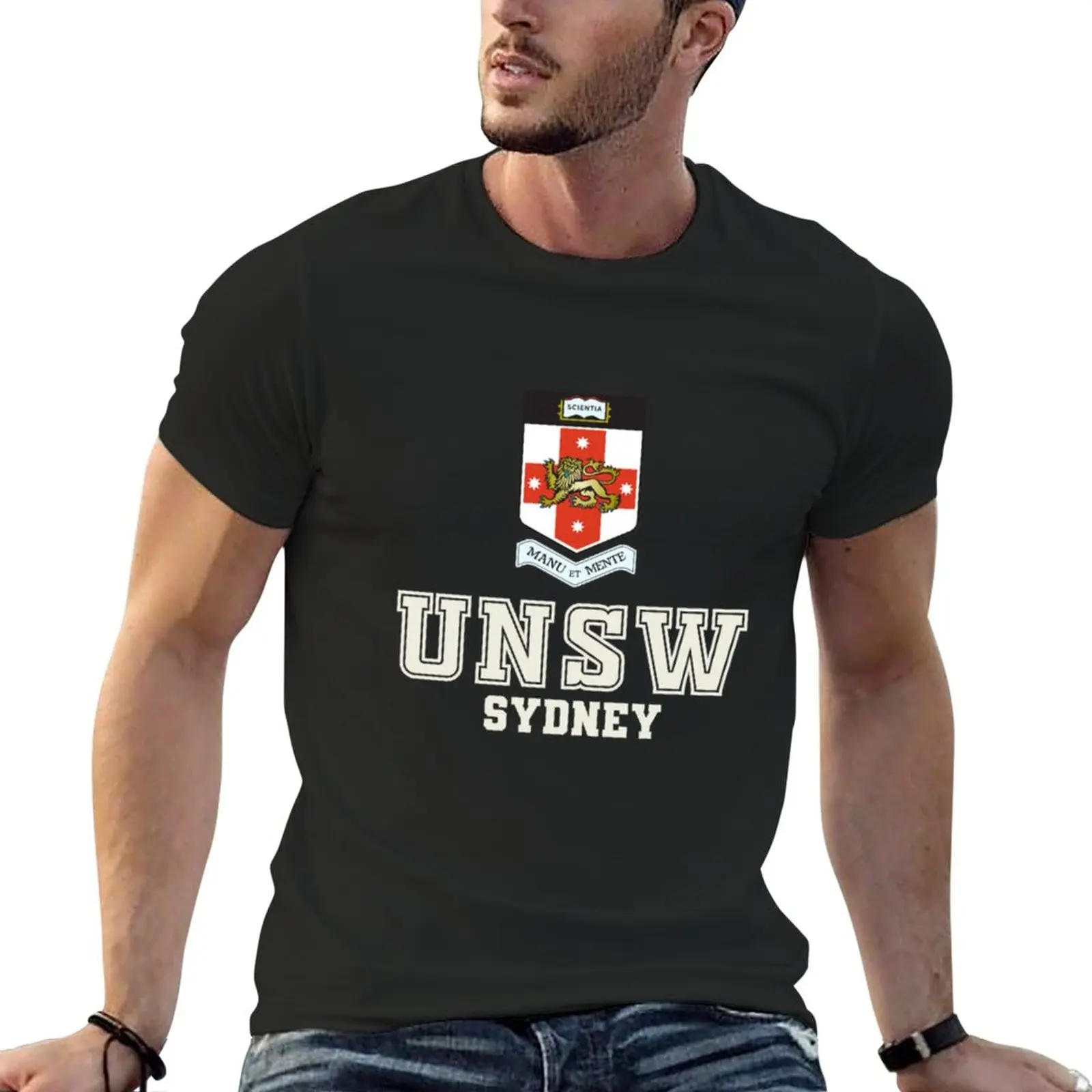 

UNSW Sydney T-Shirt plus sizes animal prinfor boys quick drying oversized t shirts for men