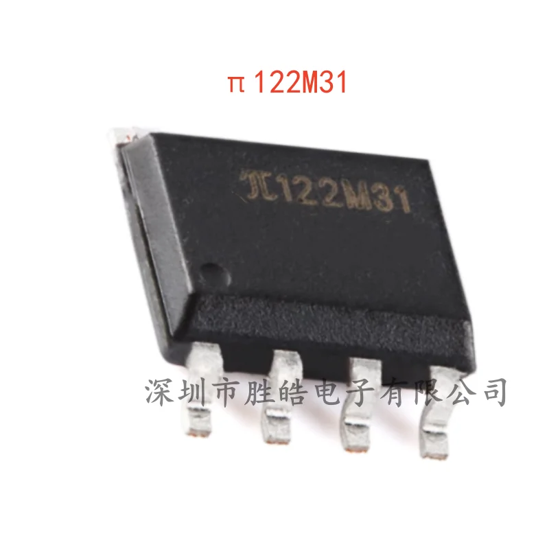 

(10PCS) NEW π122M31 122M31 3kVrms 10Mbps Dual-Channel Digital Isolator Enhanced ESD SOIC-8 Integrated Circuit