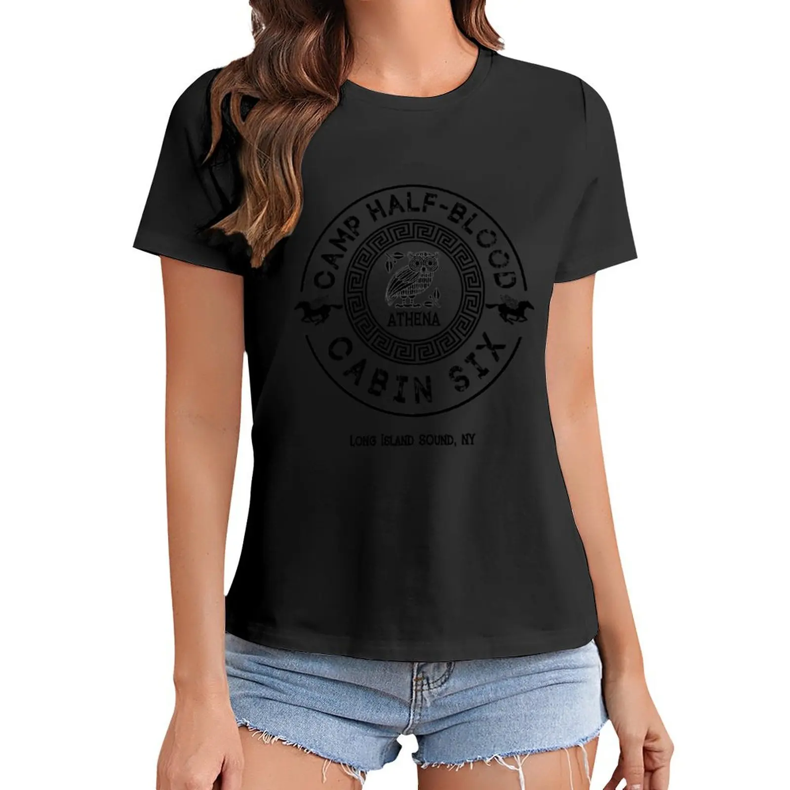Cabin Six - Athena - Percy Jackson - Camp Half-Blood T-Shirt funnys tees Womens clothing
Cabin Six - Athena - Percy Jackson - Camp Half-Blood T-Shirt funnys tees Womens clothing