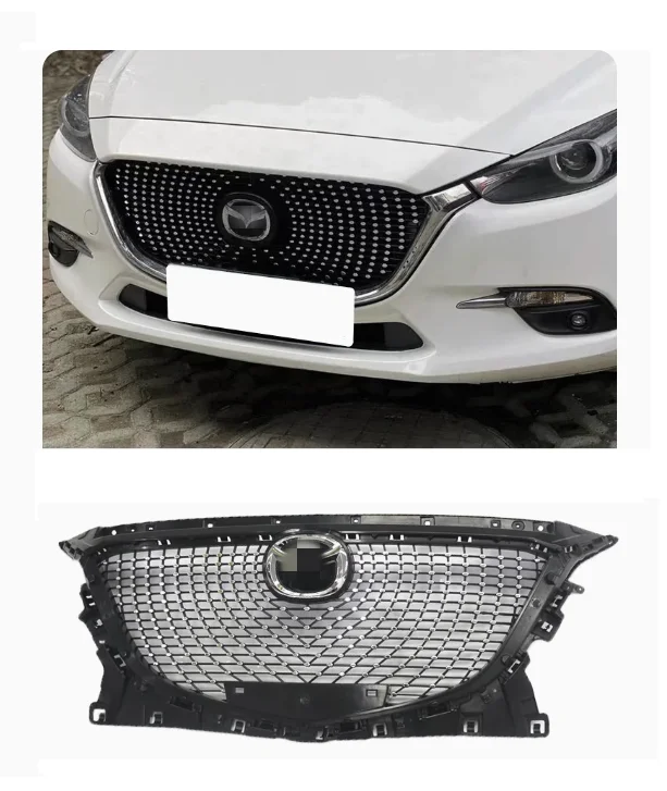 Аксессуары для Mazda 3, передний гриль для 2014-2016 MAZDA 3 AXELA, обновленный Алмазный Стиль, передняя решетка для Mazda 3
Аксессуары для Mazda 3, передний гриль для 2014-2016 MAZDA 3 AXELA, обновленный Алмазный Стиль, передняя решетка для Mazda 3