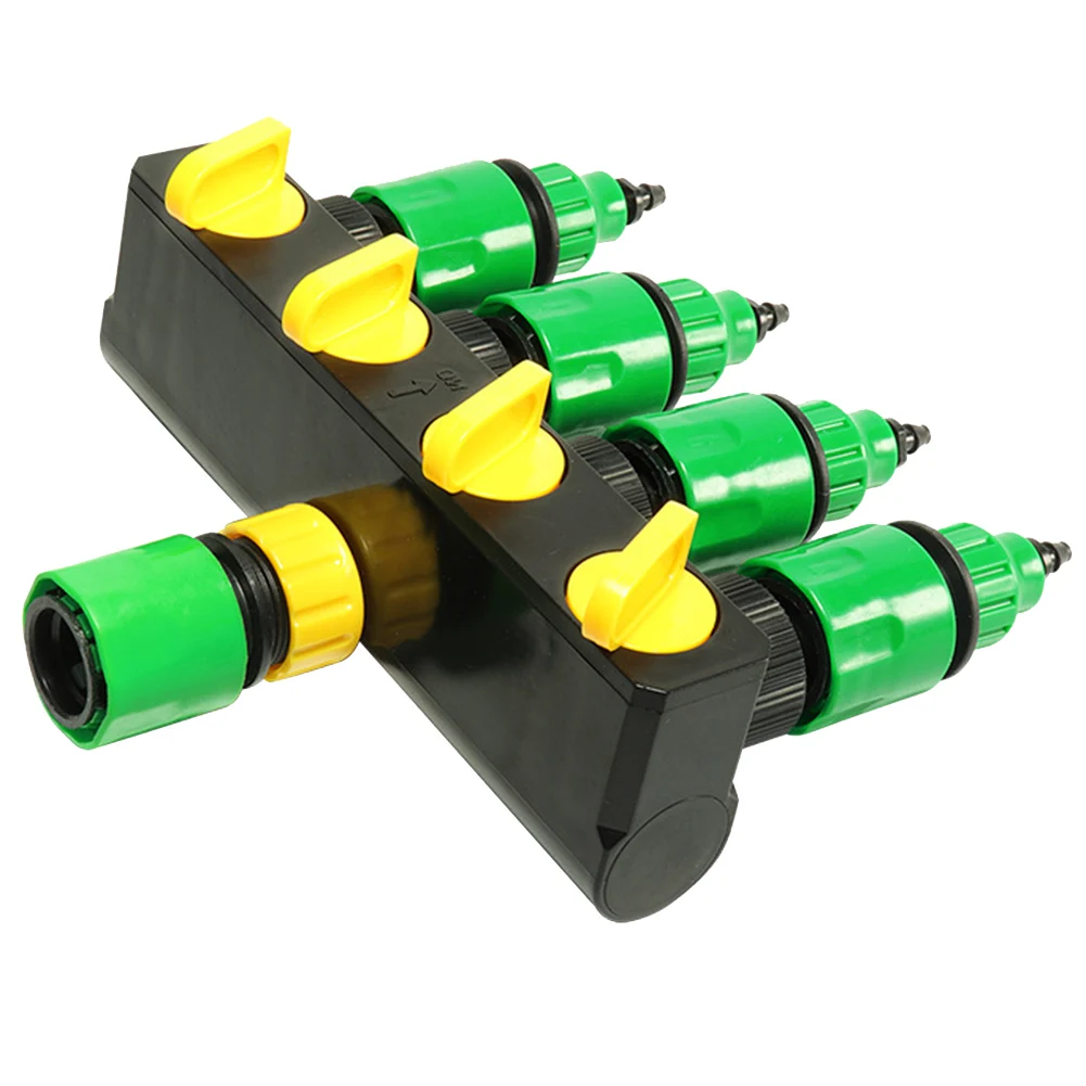 4 Way Water Diverter for Your Garden High Durability Garden Hose Splitter Equipped with 3 Types of Hose Connectors!
4 Way Water Diverter for Your Garden High Durability Garden Hose Splitter Equipped with 3 Types of Hose Connectors!