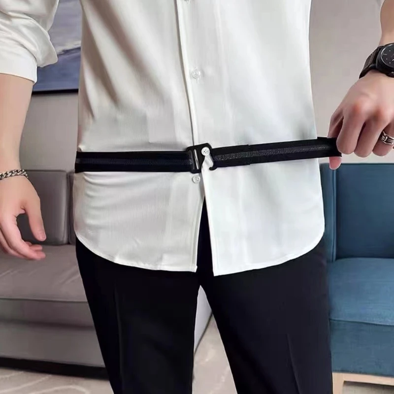 Hook Fastener Belt for All Age Simple Adjustable Shirts Fixation Belt Waist Strap Universal Waistband Pants Accessories
Hook Fastener Belt for All Age Simple Adjustable Shirts Fixation Belt Waist Strap Universal Waistband Pants Accessories