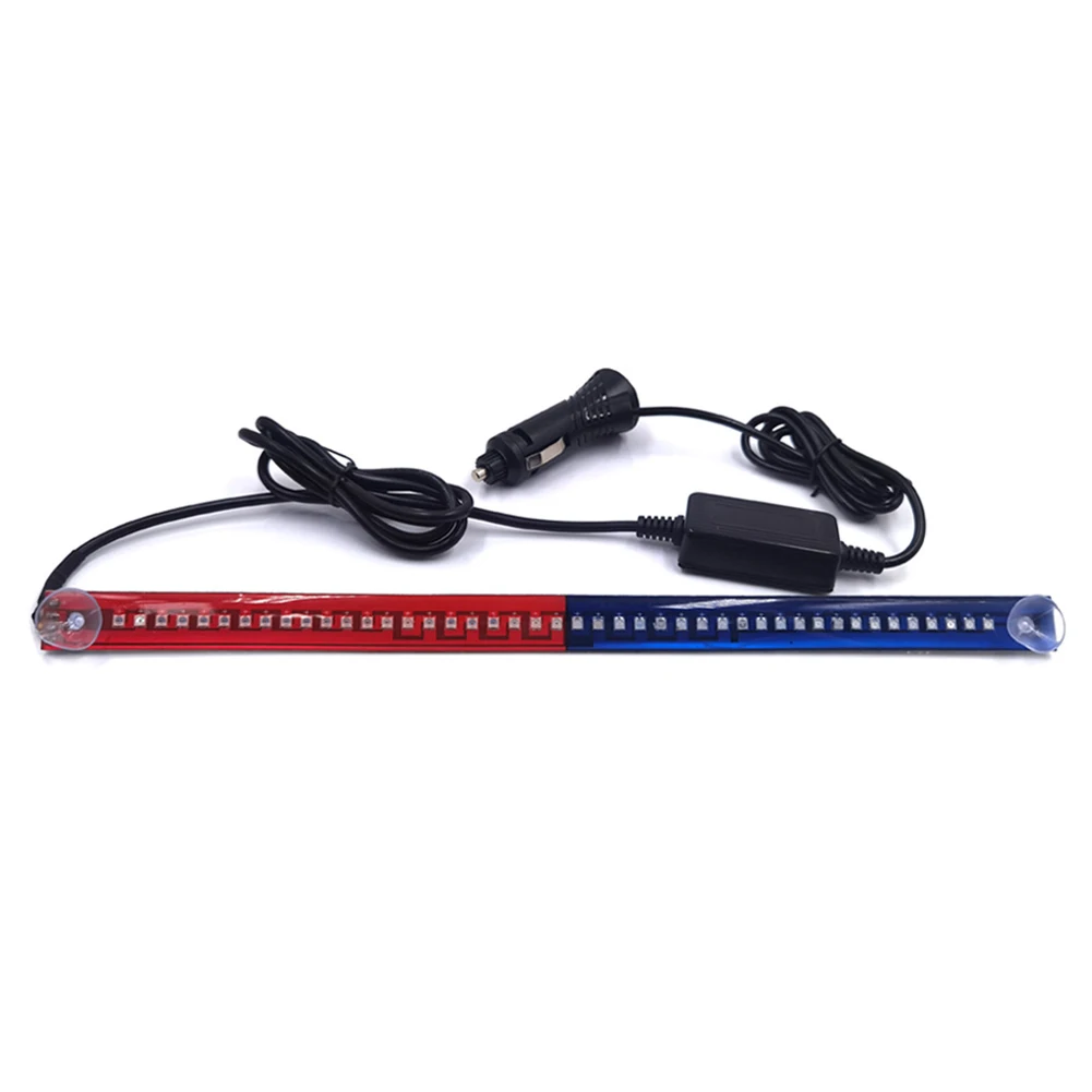 44 Lights High Brake Light Lamp Beads 10-30V 30*1.7cm 7 Modes With Memory Function With Suction Cup Blue Practical
44 Lights High Brake Light Lamp Beads 10-30V 30*1.7cm 7 Modes With Memory Function With Suction Cup Blue Practical