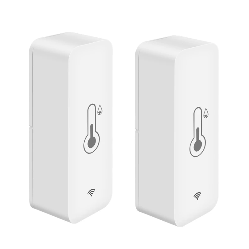 2Pcs Tuya Smart Temperature And Humidity Sensor Wifi APP Remote Monitor For Smart Home Var Smart Life APP Control
2Pcs Tuya Smart Temperature And Humidity Sensor Wifi APP Remote Monitor For Smart Home Var Smart Life APP Control