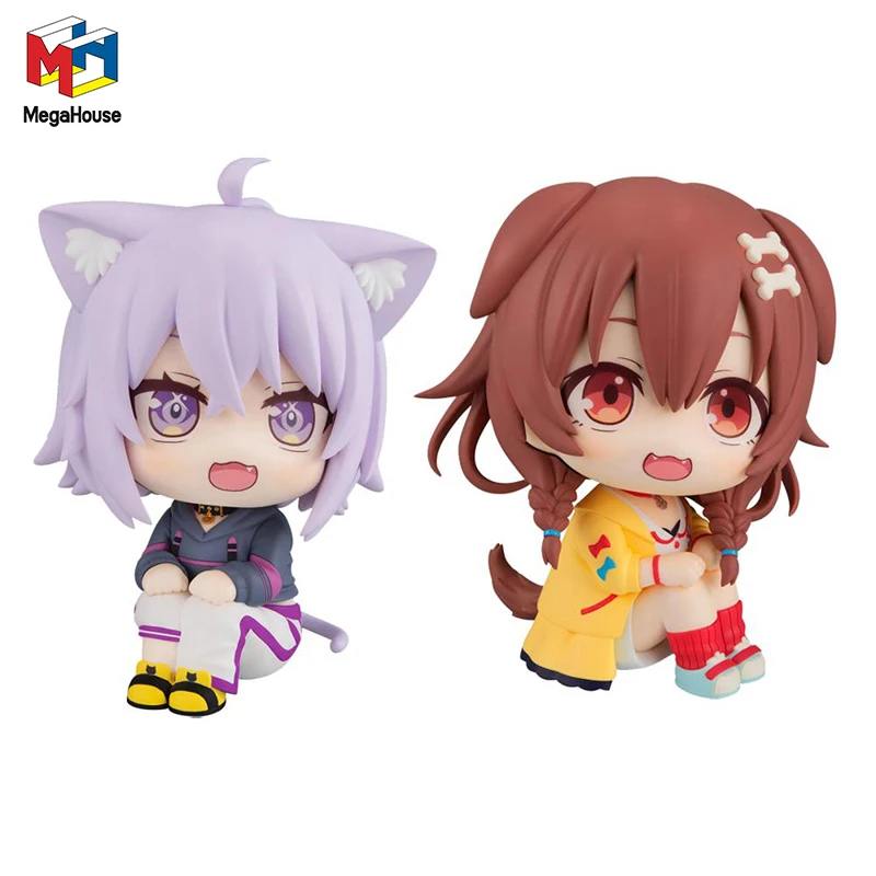 

Original New Megahouse Look Up Series Hololive Nekomata Okayu and Inugami Korone 11Cm Anime Action Figure Model Gift Toys