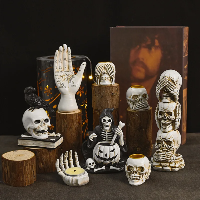 Halloween Skeleton Ghost Ghost Hand Resin Model Statue Room Decorations Garden Statue Ornament Decoration Halloween Gifts
Halloween Skeleton Ghost Ghost Hand Resin Model Statue Room Decorations Garden Statue Ornament Decoration Halloween Gifts