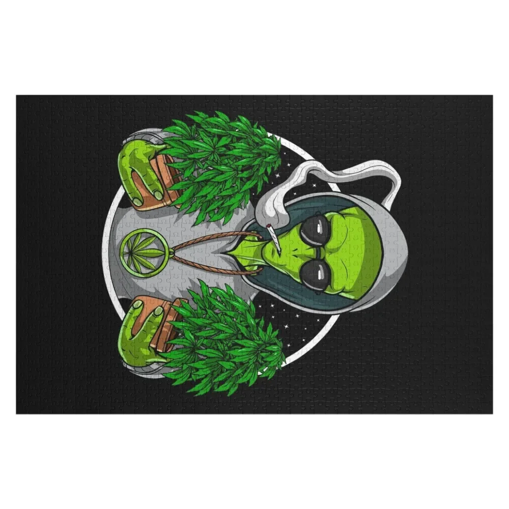 Alien Weed Stoner Jigsaw Puzzle Wooden Compositions For Children Wooden Name Puzzle
Alien Weed Stoner Jigsaw Puzzle Wooden Compositions For Children Wooden Name Puzzle