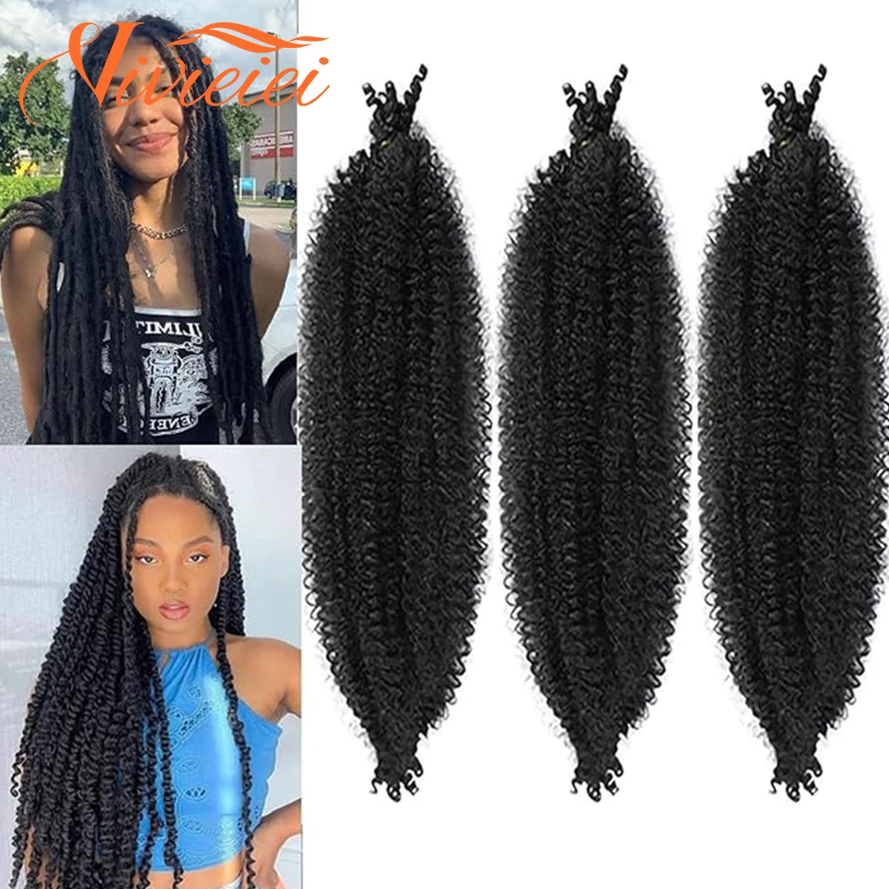 Afro Kinky Twist 16inches Pre-fluffed Crochet Braids Hair Spring Afro Twist Synthetic Crochet Braiding Hair Afro Spring Twist
Afro Kinky Twist 16inches Pre-fluffed Crochet Braids Hair Spring Afro Twist Synthetic Crochet Braiding Hair Afro Spring Twist