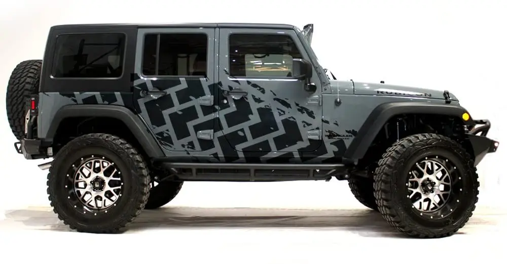 Factory Crafts Tire Track Side Graphic Kit 3M Vinyl Decal Package Compatible with Most Car Decals
Factory Crafts Tire Track Side Graphic Kit 3M Vinyl Decal Package Compatible with Most Car Decals