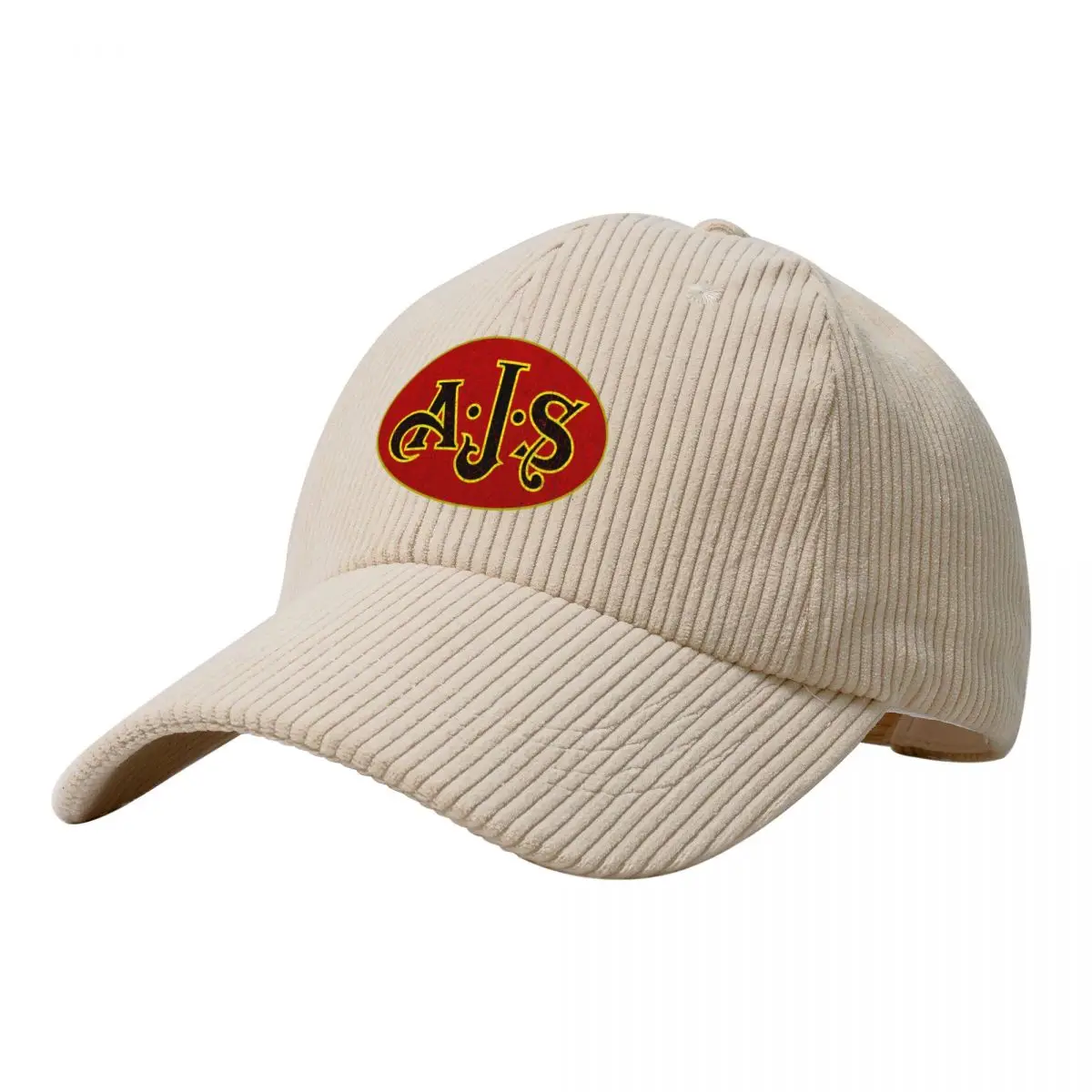 

AJS motorcycles London England Corduroy Baseball Cap Trucker Hat Beach Bag Men's Hats Women's