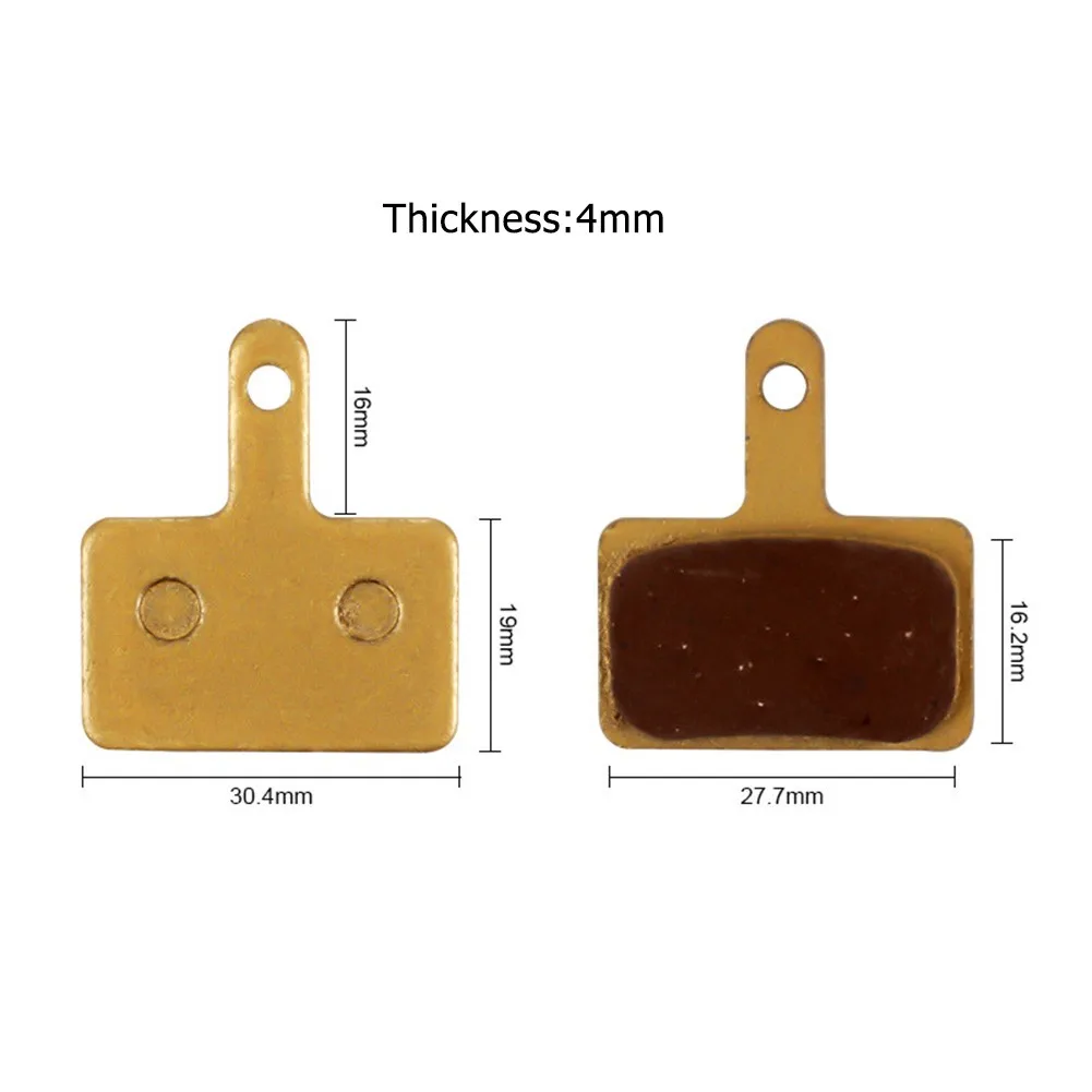 1 Pair Disc Brake Pad Bicycle Copper Base Deore-B01S B01 For -Shimano Gold Metal Sintered Stable Nice Portable
1 Pair Disc Brake Pad Bicycle Copper Base Deore-B01S B01 For -Shimano Gold Metal Sintered Stable Nice Portable