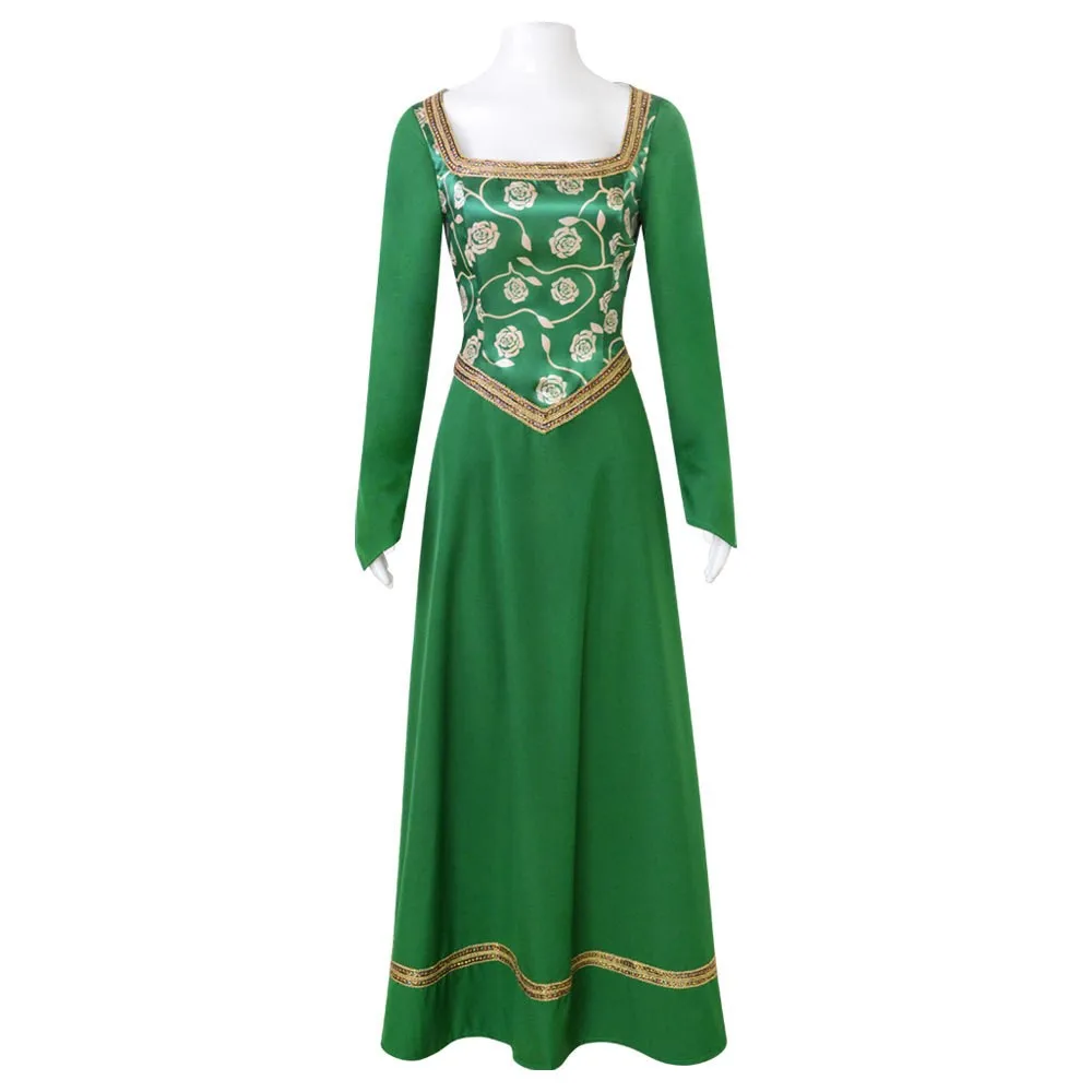 Lady Green Princess Dress Square Neck Velvet Long Sleeve Cosplay Costume Halloween Carnival Fansty Party Dress
Lady Green Princess Dress Square Neck Velvet Long Sleeve Cosplay Costume Halloween Carnival Fansty Party Dress