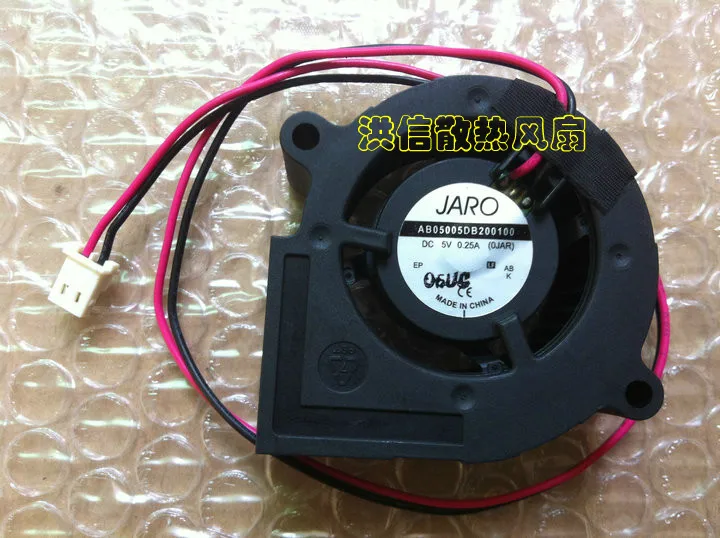 Двухпроводный вентилятор для охлаждения сервера JARO AB05005DB200100 DC 5V 0.25A 50x50mm
Двухпроводный вентилятор для охлаждения сервера JARO AB05005DB200100 DC 5V 0.25A 50x50mm