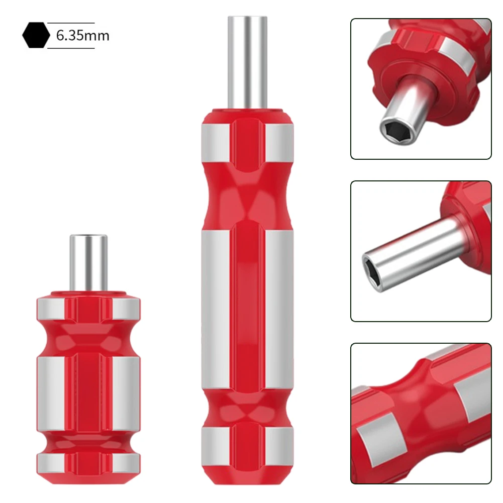 6.35mm Hex Adapter Magnetic Screwdriver Bit Handle Holder For Socket Wrench 1/4" Adapter Connection Electric For Electrician
6.35mm Hex Adapter Magnetic Screwdriver Bit Handle Holder For Socket Wrench 1/4" Adapter Connection Electric For Electrician