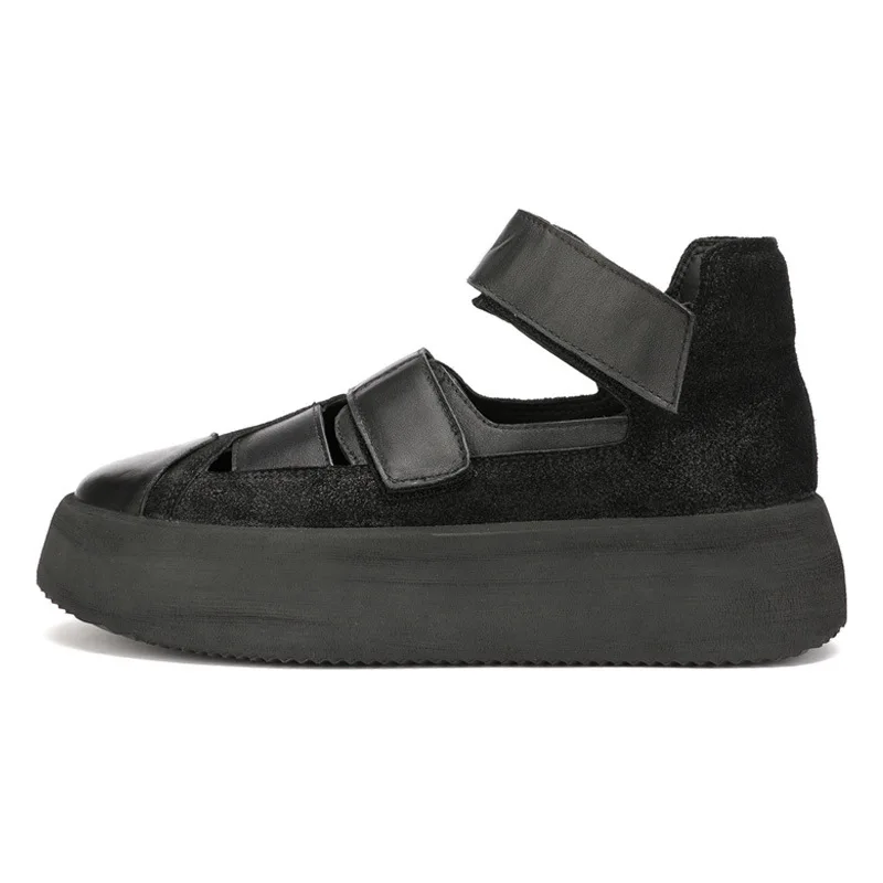 Summer 2024 new trend retro thick-soled leather Roman sandals men breathable high-hollowed leather shoes comfortable
Summer 2024 new trend retro thick-soled leather Roman sandals men breathable high-hollowed leather shoes comfortable