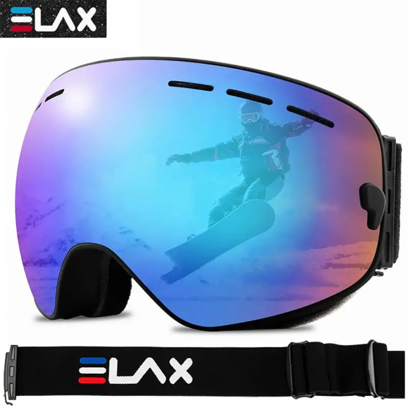 ELAX BRAND NEW Double Layers Anti-Fog Ski Goggles Snow Snowboard Glasses Snowmobile Eyewear Outdoor Sport Ski Googles
ELAX BRAND NEW Double Layers Anti-Fog Ski Goggles Snow Snowboard Glasses Snowmobile Eyewear Outdoor Sport Ski Googles